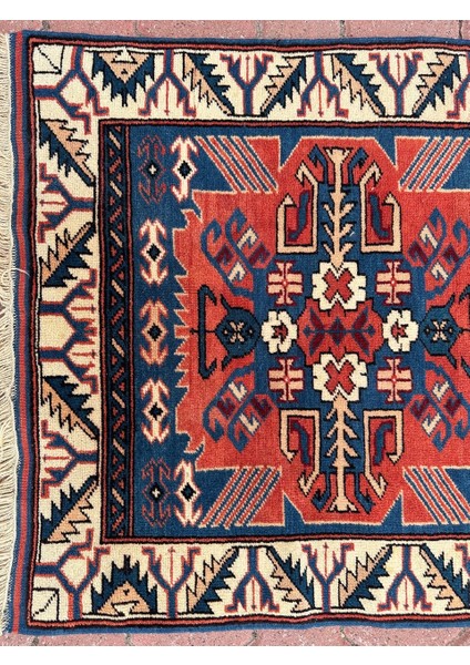 80X133 cm El Dokuma Küçük Anadolu Kilim Oryantal Desenli Ev Dekoru fırsatları