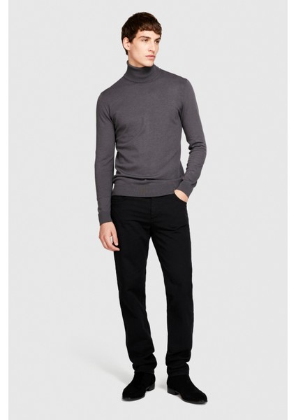 Koton Karışımlı Dik Yaka Kazak Erkek Sarı Kazak - 323A10F2S2244 fiyatları