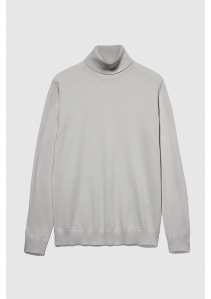 Koton Karışımlı Dik Yaka Kazak Erkek Siyah Kazak - 323A10F2S2244 modelleri