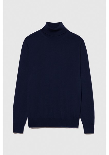 Yün Karışımlı Slim Fit Kazak Erkek Renkli Kazak - 323A11BAS200A fiyatları