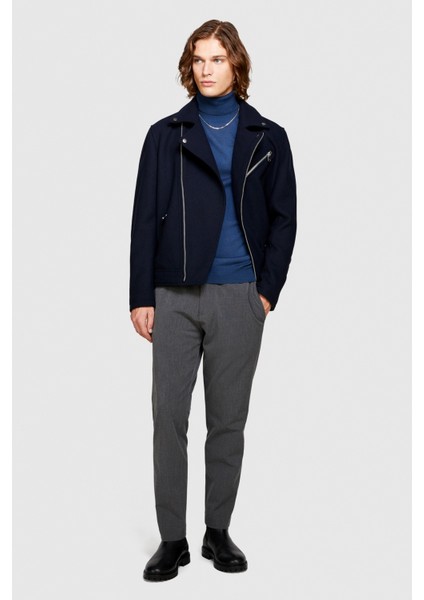Yün Karışımlı Slim Fit Kazak Erkek Pembe Kazak - 323A11BAS200A fiyatları