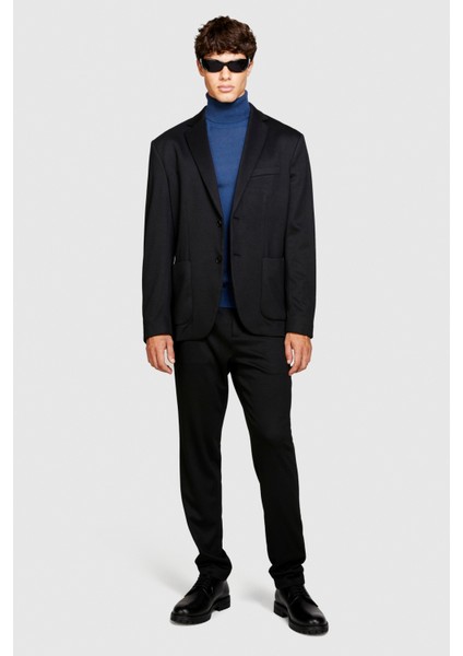 Poliviskoz Slim Fit Ceket Erkek Renkli Mont - 323A2W6ASW01C