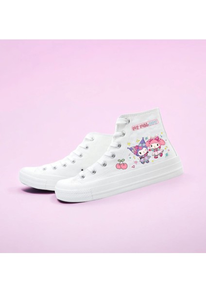 Tatlı Koruminilik Melodilik Baskılı Sneaker Spor Ayakkabı