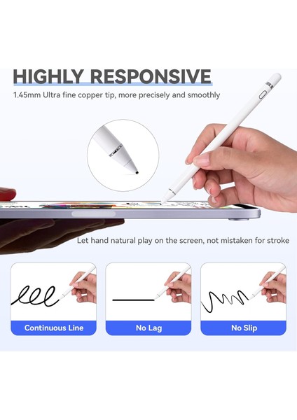 Stylus Pen Samsung Akıllı Telefon ve Tablet Için Dokunmatik Kalem