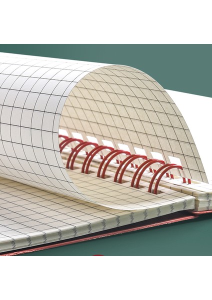 07-Çizgili Stil A5 Morandi Bobin Spiral A5 Günlük Ajanda Defteri Izgara Kağıt Günlük Haftalık Planlayıcı Ajandası Organizer Not Defteri Okul Ofis Malzemeleri Kırtasiye (Yurt Dışından) fırsatları