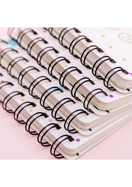 No.2 Tarzı Küçük Çiçekli Flip Spiral Defter Öğrenciler Mini Taşınabilir A7 Cep Defteri (Yurt Dışından) modelleri