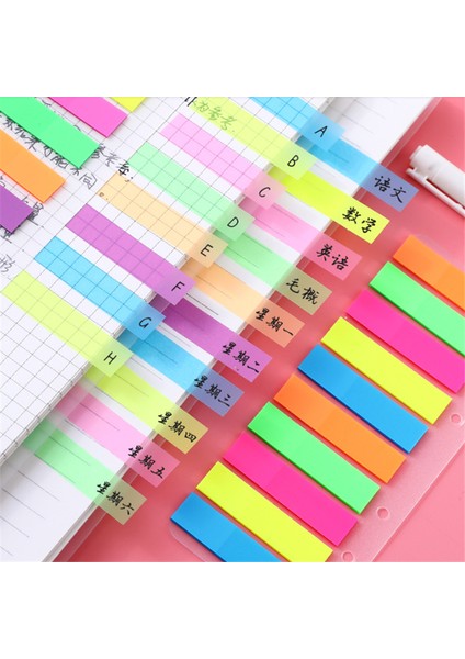 NO.215 Tarzı Fld Mini Memo Pad Ayraçlar Yaratıcı Floresan Yapışkan Notlar Indeksli Yayınladı Planlayıcı Kırtasiye Okul Malzemeleri Kağıt Etiketler (Yurt Dışından)