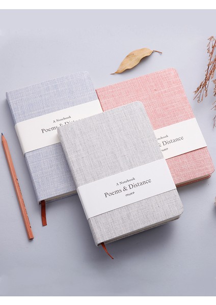 Bordo Tarzı A5 A6 Boş Izgara Çizgili Tuval Vintage Retro Çiçek Defter Aylık Haftalık Günlük Planlayıcı Çalışma Ajandası Ofis Malzemeleri (Yurt Dışından) fırsatları