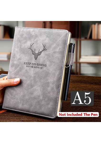 No.6 Tarzı A5 360 Sayfa Süper Kalın Balmumu Kokulu Deri A5 Ajanda Defter Günlük Iş Ofis Çalışma Defteri Not Defteri Günlük Okul Malzemeleri (Yurt Dışından)