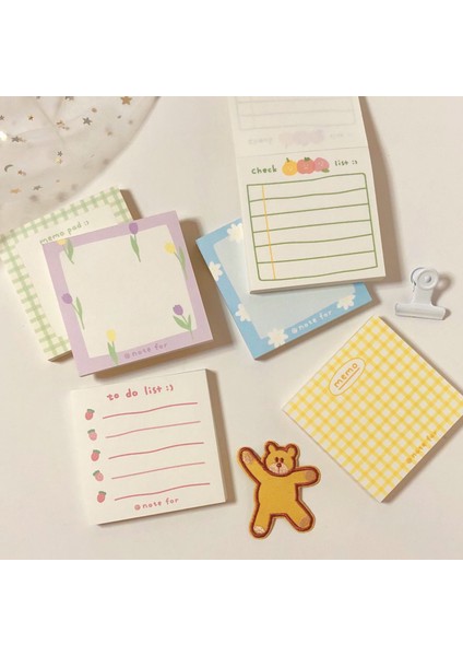 1 Adet 100 Yaprak A Stili Tulip Not Kağıdı Basit Stil Kıravat Mesaj Notu Kawaii Kırtasiye Bloknot Ofis Notu Ofis Malzemeleri (Yurt Dışından) fiyatları