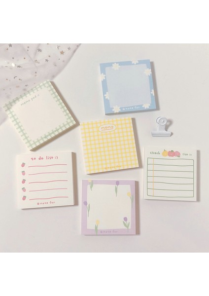 1 Adet 100 Yaprak A Stili Tulip Not Kağıdı Basit Stil Kıravat Mesaj Notu Kawaii Kırtasiye Bloknot Ofis Notu Ofis Malzemeleri (Yurt Dışından) modelleri