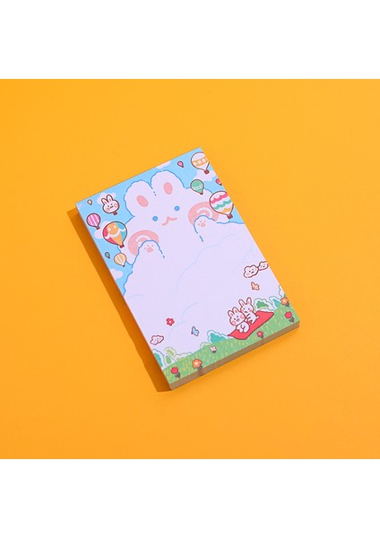 No.4 Tarzı Tatlı Unicorn Not Defteri Çizgi Film Tavşan Kalın Koparılabilir Not Yapışkan Not Ofis Aksesuarları Kawaii Kırtasiye (Yurt Dışından)