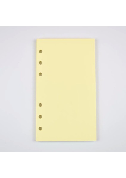 Boş Sarı Stil A5 Mınkyeets Pembe Mor Renkli A5 A6 Defter Kağıdı Dolum Spiral Bağlayıcı Içindekiler Günlük Aylık Haftalık Ajandası (Yurt Dışından)