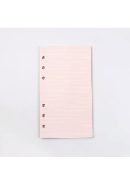 Pembe Çizgi Stili A6 45 Sayfa A5 A6A7 Spiral Defter Yedek Iç Sayfa Haftalık Aylık Yapılacaklar Satır Nokta Izgara Iç Kağıt Ofis Malzemeleri (Yurt Dışından)