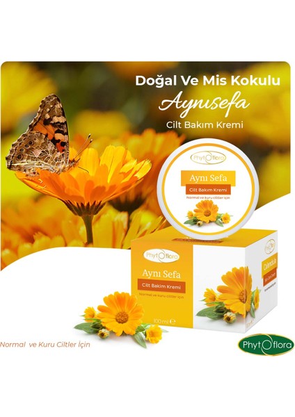 Aynısefa (Calendula) Cilt Bakım Kremi 100 ml