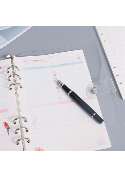 Boş Stil A6 Yumuşak Kawaii A5 A6 Defter Kağıdı Doldurma Spiral Cilt Içindekiler Iç Sayfalar Aylık Haftalık Günlük Planlayıcı Ajanda (Yurt Dışından)