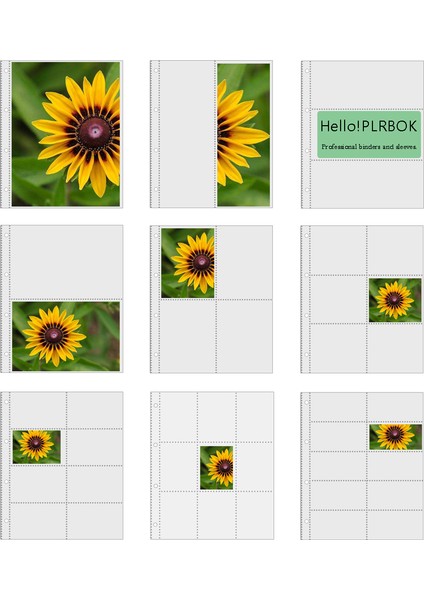 10 Adet 10 Cepli Stil A4 Plrbok A4 Saydam 10 Paket Foto Albümü Yenileme Sayfaı Koruyucu 4 Delikli Çoklu Format 4 Halka Bağlayıcı Fotoğraf Kartı Posta Kartı Defteri (Yurt Dışından) modelleri