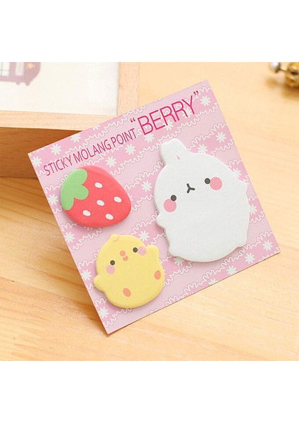 Mavi Stil 1 Parça Lytwtw'nin Sticker Molang Yapışkan Notlar Sevimli Kawaii Karikatür Yapışkan Not Defteri Memo Pad Ofis Malzemesi Okul Kırtasiye (Yurt Dışından) fiyatları