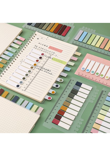 F Stili Renkli Yapışkan Notlar Endeks Şeffaf Post Sticker Kırtasiye Kendinden Yapışkan Etiketler Ayraç Sekmeler Okul Malzemeleri (Yurt Dışından) indirimleri