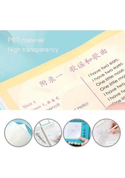 L Yeşil Stil Su Geçirmez Pet Şeffaf Not Kağıdı Günlük Yapılacaklar Listesi Not Defteri Okul Ofis Malzemeleri (Yurt Dışından) indirimleri