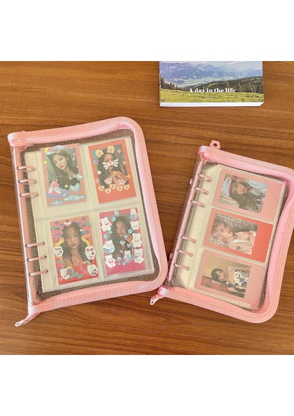 A6 3 Izgara Çanta Stili A5 Mınkys A5 A6 Fermuarlı Dosya Kartları Toplama Kitap Kartpostal Organizatörü Günlük Defter Witleeves Okul Kırtasiye (Yurt Dışından)
