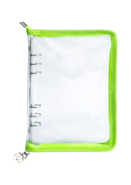Yeşil Stil A6 Köpekbalığı A5 A6 Fermuarlı Defter Fotoğraf Organizatörü Gevşek Yapraklı Kapak Günlük Bullet Şeffaf Pvc Ajanda Kırtasiye (Yurt Dışından)