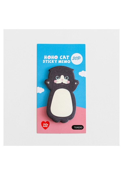 Smokin Tarzı Sevimli Kedi Serisi Yapışkan Not Öğrenci Mesaj Sticker N Kez Memo Blok Not Defteri Scrapbooking Okul Etiketi Kırtasiye (Yurt Dışından)