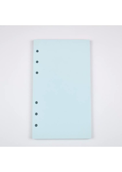 Boş Mavi Stil A6 Mınkyeets Pembe Mor Renkli A5 A6 Defter Kağıdı Dolum Spiral Bağlayıcı Içindekiler Günlük Aylık Haftalık Ajandası (Yurt Dışından)