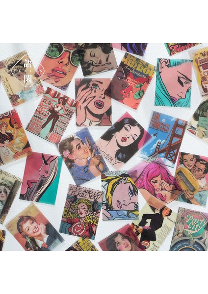 Jiaopianqingshu Tarzı Rebecca Dream Çöp Defteri Kağıt Günlüğü Scrapbooking Etiketler Ofis Okul Kırtasiye Not Defteri (Yurt Dışından)