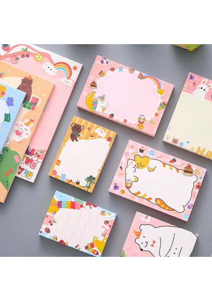 Sirk Tarzı Yisuremia Sevimli Kalp Desenli Not Defteri Ofis Okul Kırtasiye Malzemeleri (Yurt Dışından) modelleri