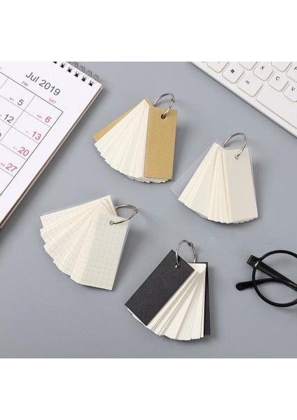 Kare Tarzı 1 Adet Mini Spiral Defter Sevimli Halka Toka Çevre Dostu Kelime Kitabı Kart Yırtılabilir Not Defterleri Kawaii Memo Pad Yapışkanlık Yok (Yurt Dışından)