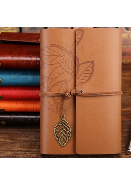 Kırmızı Stil Sanat Bağbozumu Deri Retro Defter Günlük Not Defteri Edebiyat Pu Deri Not Defteri Kırtasiye Hediye Seyahatçi Günlüğü Planlayıcılar Ofis Okul Malzemeleri (Yurt Dışından) fırsatları