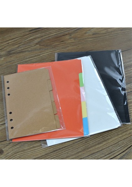 Çikolata Tarzı A6 A5 A6 Dosya Bölücüleri Endeks Sayfası Için Halka Defter Süsleme Günlük Kırtasiye Okul Ofis Malzemeleri (Yurt Dışından) fırsatları