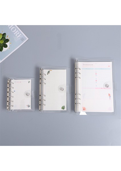 Lazer Kapak Stili A5 Yumuşak Kawaii A5 A6 Defter Kağıdı Doldurma Spiral Cilt Içindekiler Iç Sayfalar Aylık Haftalık Günlük Planlayıcı Ajanda (Yurt Dışından)