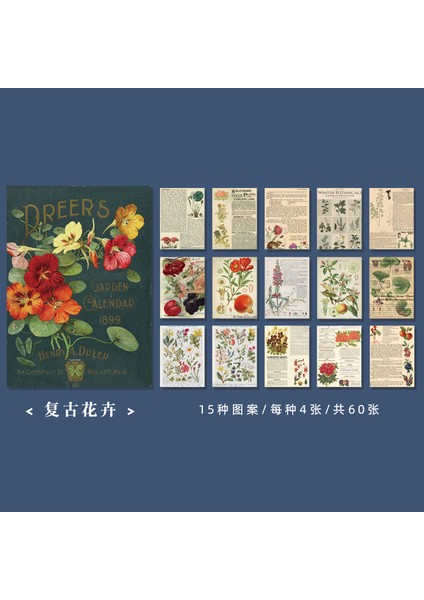Fuguhuahui Tarzı 60 Yapraklı Memo Blokları Yapışkan Notlar Zamanda Yolculuk Retro Kağıt Günlüğü Scrapbooking Etiketler Junk Journal Okul Kırtasiye Defteri (Yurt Dışından)