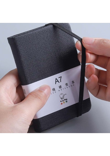 1 Adet A7 Mavi Stil 1 Adet A6 A7 Mini Defter Taşınabilir Cep Not Defteri Günlük Planlayıcı Ajanda Organizatör Sketchbook Ofis Okul Kırtasiye 96 Sayfa (Yurt Dışından)