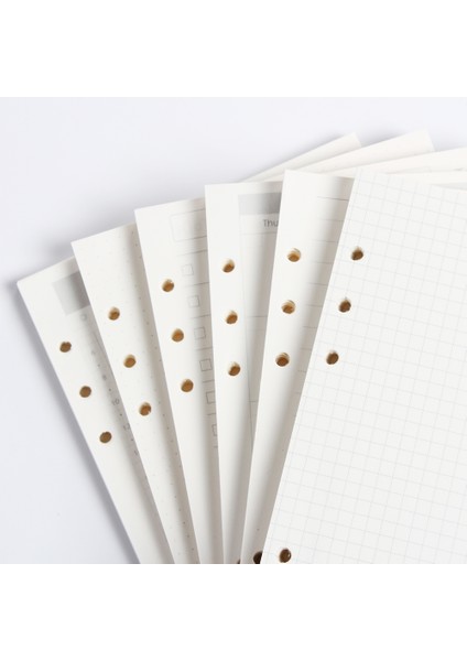 Çizgi Stili A6 Toplam 40 Yaprak A5 A6 Iç Kağıt Dolumu - Hattı, Izgara, Nokta, Liste, Günlük Haftalık Aylık Takvim - Defter Not Defteri - Türkçe E-Ticaret Başlığı (Yurt Dışından) fırsatları