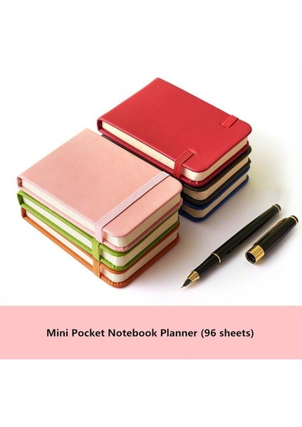 Pembe Tarzı 96 Sayfa A7 Mini Cep Meyve Renkli Defter Günlük Haftalık Aylık Planlayıcı Çalışma Hatırlatıcı Not Defteri Ajanda Kırtasiye (Yurt Dışından) fiyatları