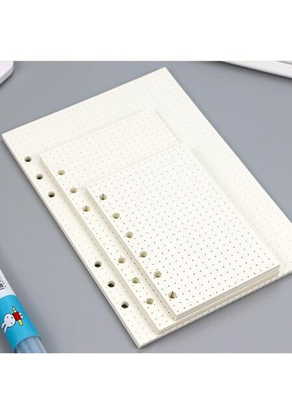 Nokta Stili A5 Köpekbalığı A5 A6 Fermuarlı Defter Fotoğraf Organizatörü Gevşek Yapraklı Kapak Günlük Bullet Şeffaf Pvc Ajanda Kırtasiye (Yurt Dışından)