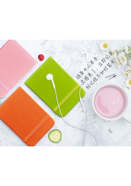Pembe Tarzı 96 Sayfa A7 Mini Cep Meyve Renkli Defter Günlük Haftalık Aylık Planlayıcı Çalışma Hatırlatıcı Not Defteri Ajanda Kırtasiye (Yurt Dışından) indirimleri