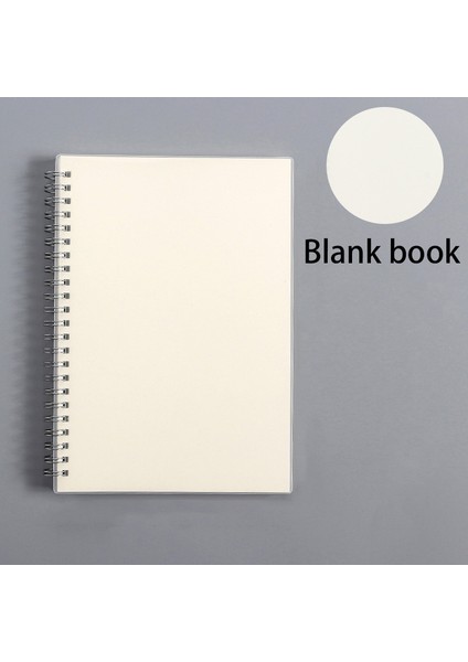 Boş Stil A5 Okul Malzemeleri Kırtasiye A5 A6 B5 Spiral Defter Spiral Not Defteri Yapılacaklar Listesi Çizgili Noktalar Boş Izgara Kağıt Günlük Defter Çizim Defteri (Yurt Dışından)