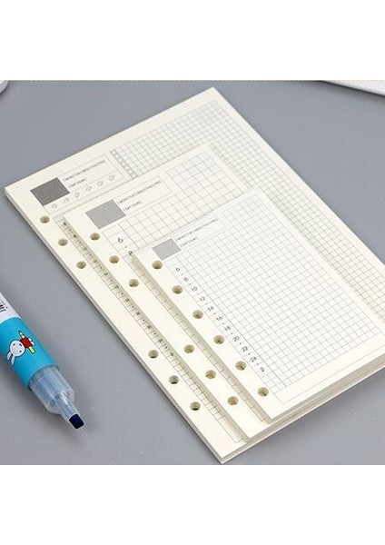 Günlük Stil A6 Köpekbalığı A5 A6 Fermuarlı Defter Fotoğraf Organizatörü Gevşek Yapraklı Kapak Günlük Bullet Şeffaf Pvc Ajanda Kırtasiye (Yurt Dışından)
