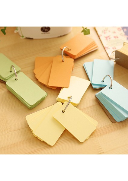 Pembe Tarzı Sevimli Mini Renkli Toka Defter Boş Not Kağıdı Yapışkan Not Kağıdı Scrapbooking Sticker Blokları Kelime Kartı Yaratıcı Kırtasiye (Yurt Dışından)