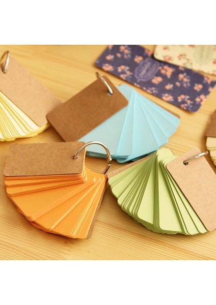 Pembe Tarzı Sevimli Mini Renkli Toka Defter Boş Not Kağıdı Yapışkan Not Kağıdı Scrapbooking Sticker Blokları Kelime Kartı Yaratıcı Kırtasiye (Yurt Dışından)