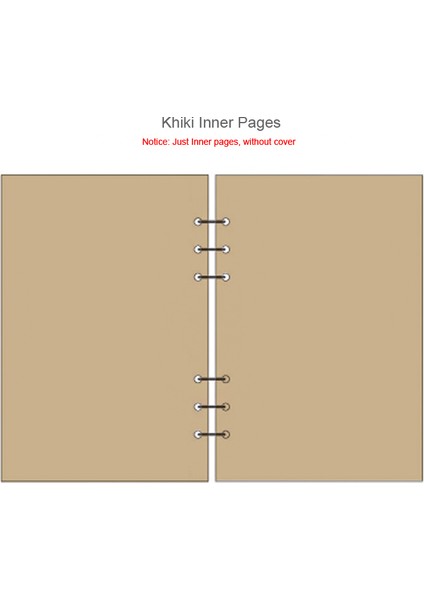 Haki Iç Stili A7 A7 A6 A5 Şeffaf Halkalı Defter Takvim Haftalık Günlük Ajanda Iç Çekirdek Kapak Günlük Ofis Okul Kırtasiye Malzemeleri (Yurt Dışından)
