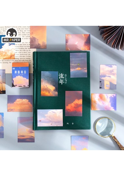 E Stili Bay Kağıt 6 Desigbook Gökyüzü Adası Serisi Ins Tarzı Not Defterleri Yaratıcı El Kitabı Kırtasiye Ofis Malzemeleri Not Defterleri (Yurt Dışından)
