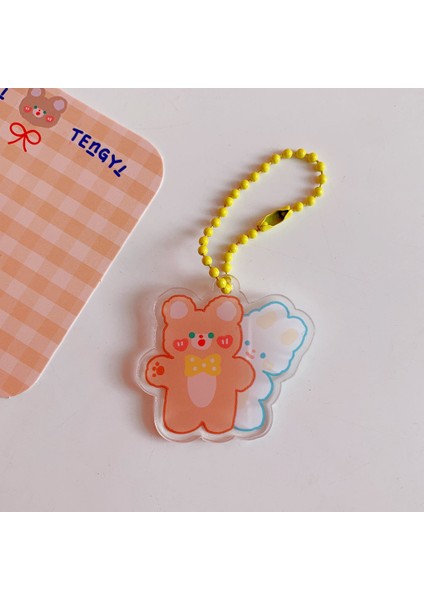 Kolye Tasarımı 11CM x 10CM Mınkys Sevimli Parıltılı Taşlı Mini Cep 3 Halkalı Günlük Defter Ajanda Dıy Fotoğraf Kartı Bağlayıcı Kore Okul Kırtasiye - E-Ticaret Başlığı (Yurt Dışından)