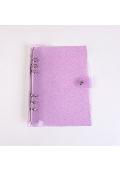 Parıltılı Mor Tarzı A5 Günlük Lazer Defter Planlayıcı Organizatör Ciltli Kitaplar Günlük Defter Ofis Malzemeleri Defter A5 A6 (Yurt Dışından)