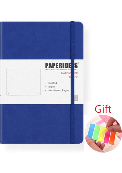 A18 Stili A5 Sert Kapaklı A5 Sevimli Dergi Nokta Defter Yaş 100GSM 5.7x8.retro Günlük Bandaj Kırtasiye Not Defteri Bullet Dot Günlükler (Yurt Dışından)