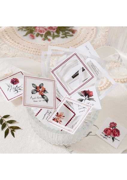 G Tarzı Dimeets Bitki Kayıt Defteri Not Defteri Dekor Scrapbooking Günlükler Materyal Kağıt Kendin Yap Günlüğü El Yapımı Kolaj Kartı (Yurt Dışından)